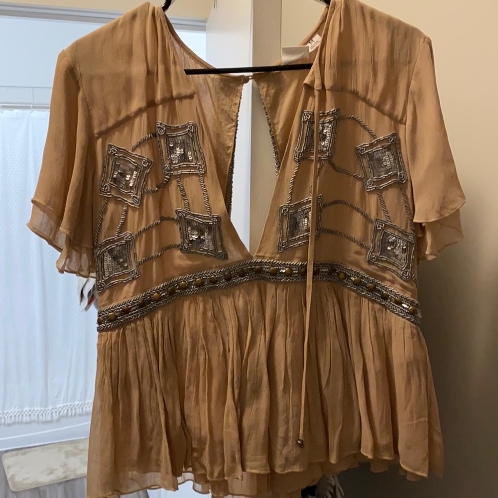 Embellished top